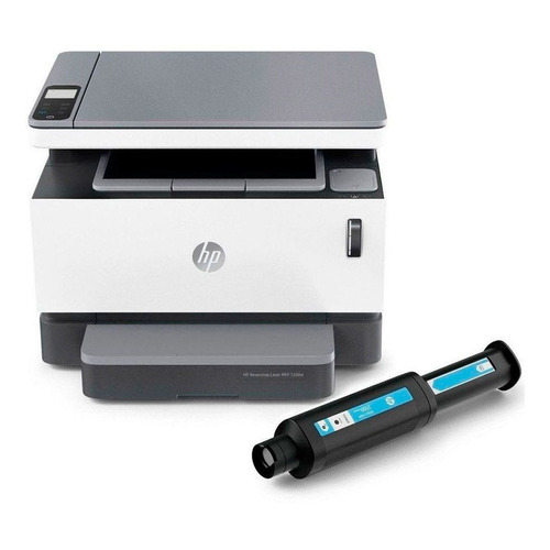 Impresora Hp Multifuncion Laser Neverstop 1200w Mono Wifi Color Blanco/Gris