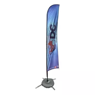 Bandera Publicitaria 3.4m Kit Completo Personalizada 1