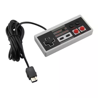 Mando Para Nes Classic Mini Control Nes Clasic Mini Turbo Color Gris