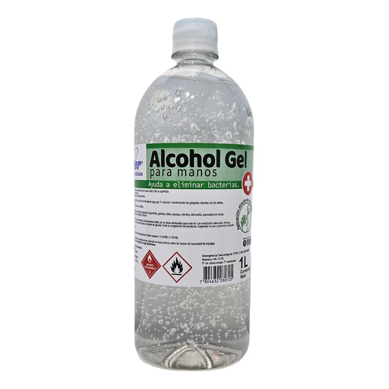 Alcohol Gel 70% Certificado Isp (1 Litro) Winkler