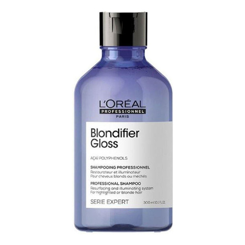 Shampoo L'oreal Blondifier Gloss Para Cabello Rubio - 300ml
