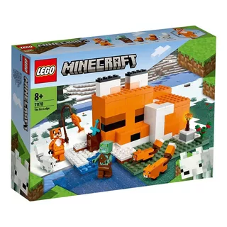 Lego Minecraft The Fox Lodge (el Refugio Zorro) - 21178 - 193 Piezas