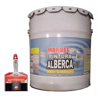 Pintura Para Alberca Cubeta 9 Colores + 1 Complemento