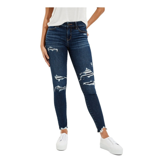 Pantalón Mujer American Eagle Ne(x)t Level Jegging Parches