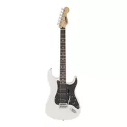 Guitarra Eléctrica Leonard Le362 Stratocaster De Aliso White Con Diapasón De Palo De Rosa