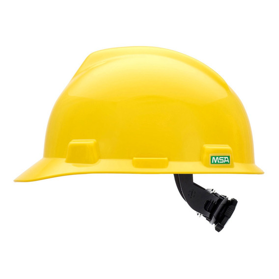 Casco De Seguridad Msa V-gard Tipo Gorra Amarillo