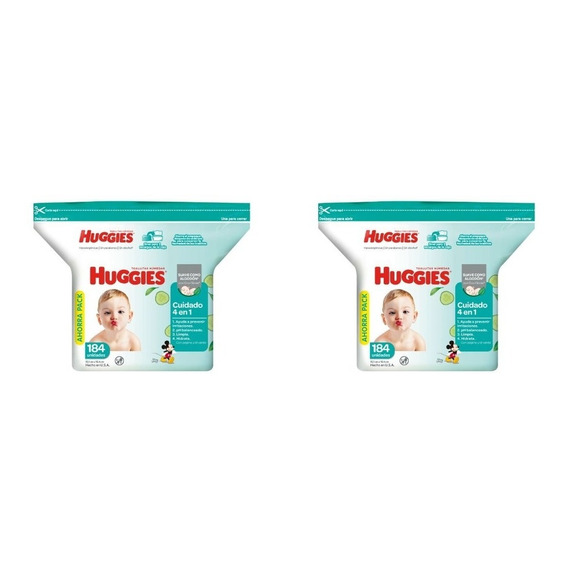 Huggies Toalla One & Done X 368 Unidades
