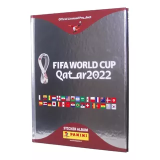 Álbum Copa Do Mundo Qatar 2022 Panini Prata Capa Dura