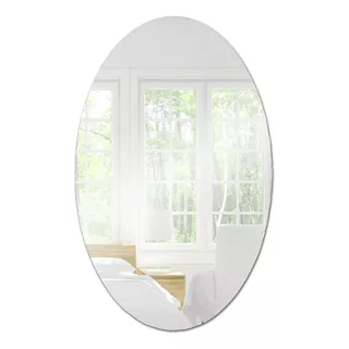 Espelho Decorativo Oval 100x60 Grande E Moderno
