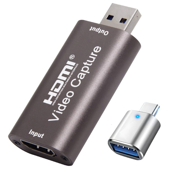 Tarjeta Captura Video Y Audio Hdmi A Usb 60fps Usb3.0 1080p