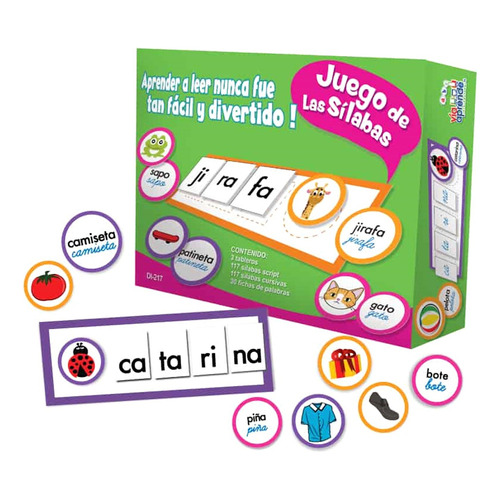 Juego De Las Silabas Vía Aprende Juego Didactico