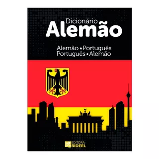 Mini Dicionário Escolar Alemão Português Alemão Rideel