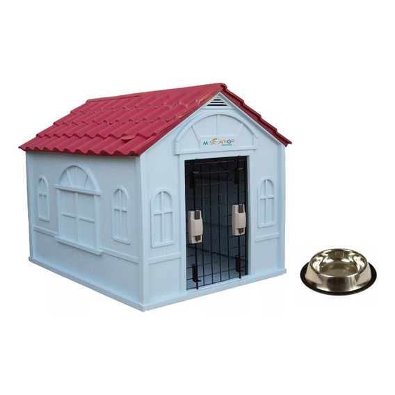 Casa Para Perro Mascoamigo Para Razas Grandes 98x84x82 Cm 