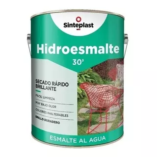 Esmalte Al Agua Recuplast Hidroesmalte Sinteplast 4 Lts