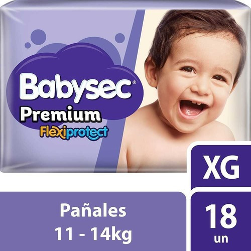Pañales Babysec Premium Tri Pack  XG