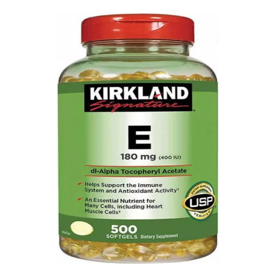 Vitamina E Kirkland X 500 Cáps