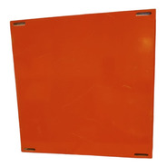 Base Naranja Para Tablero Ristal 39,5 Cm X 48 Cm