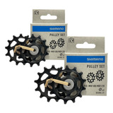 2 Roldana Câmbio Shimano 12v Xt M8100 Slx M7100 C/ Rolamento