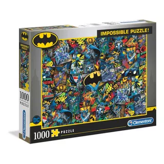 Batman Imposible Rompecabezas 1000 Pz Clementoni Reto Joker