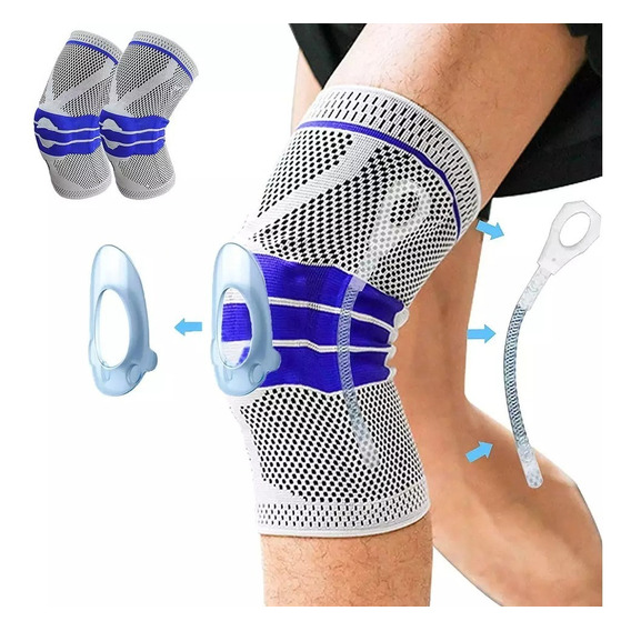 Rodillera Deportiva Elástica Compresion Con Protector