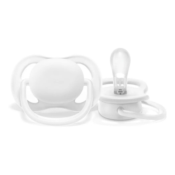 Chupete Ultra Air Happy Philips Avent 6-18m Scf081/14 Color Blanco Período de edad 6-18 meses