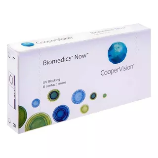 Lentes De Contacto Coopervision Biomedics Now 6 Pzas Mensual Color -6.00