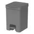 Basurero con Pedal y Tapa 12 Litros Cocina/Baño Canasto/Basura