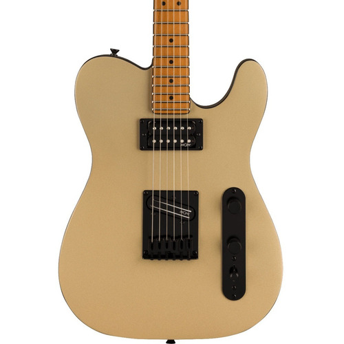 Guitarra Eléctrica Squier Fender 0371225544 Gold Telecaster Color Dorado Oscuro Orientación De La Mano Diestro
