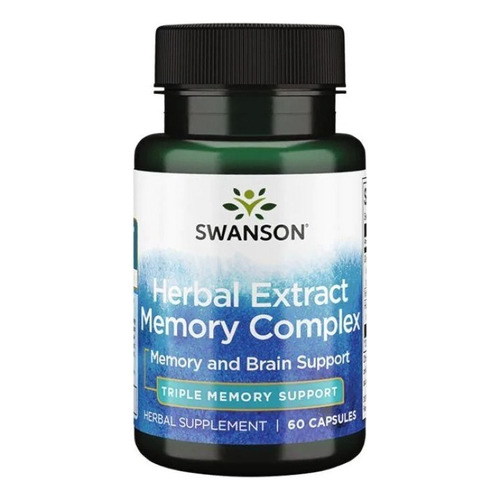 Memory Complex Swanson Potencia Mental 60cap Sabor No Aplica