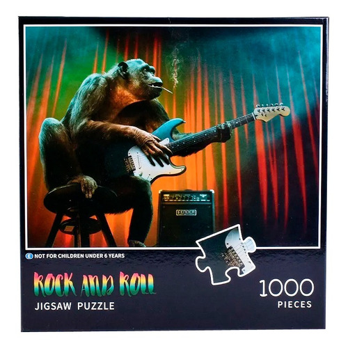 Puzzle Rompecabezas X 1000 Piezas Rock And Roll Jeg A023