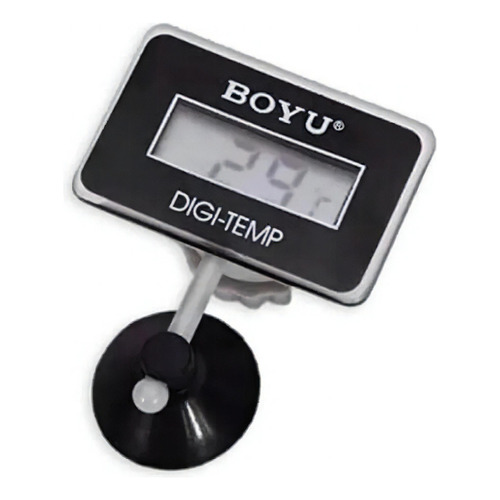 Termómetro Digital Sumergible Para Acuario Boyu Bt-10 Color Negro