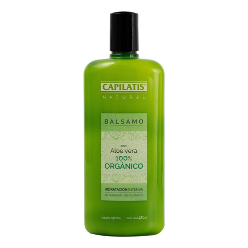 Capilatis Balsamo Aloe Vera Puro 420ml - Hidratación Intensa