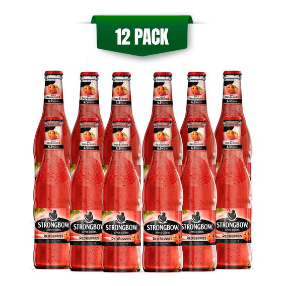 Sidra Strongbow Red Berries 12 Pack Botella 330 Ml