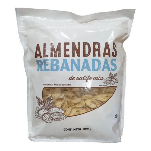 Almendras Rebanadas De California Kirkland Signature 908 Grs