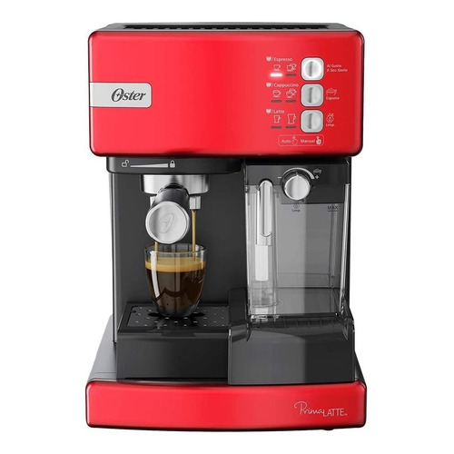 Cafetera Oster Bvstem6603r Compatible Con Cápsulas 1050 W