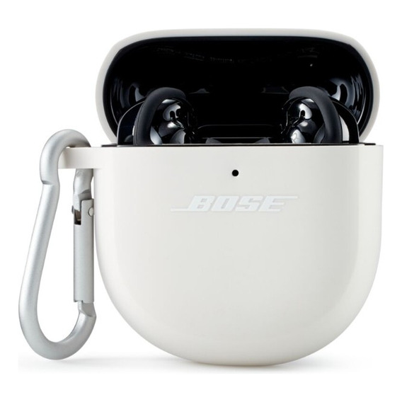 Funda Case Silicona Audífonos Bose Ultra Earbuds Blanco