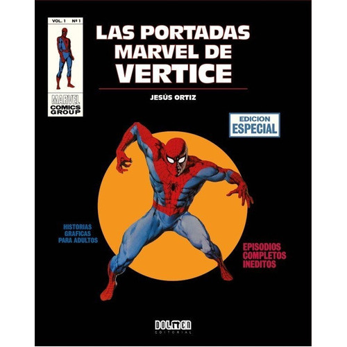 Las Portadas Marvel De Vertice, De Jesús Ortiz. Editorial Plan B Publicaciones, S.l., Tapa Dura En Español