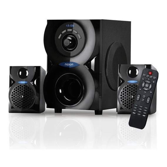 Parlantes 2.1 Bluetooth Noga Spark Music Usb Fm Inalambrico