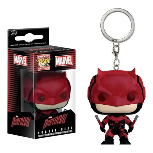 Llavero Funko Pop Keychain Daredevil Marvel De Coleccion