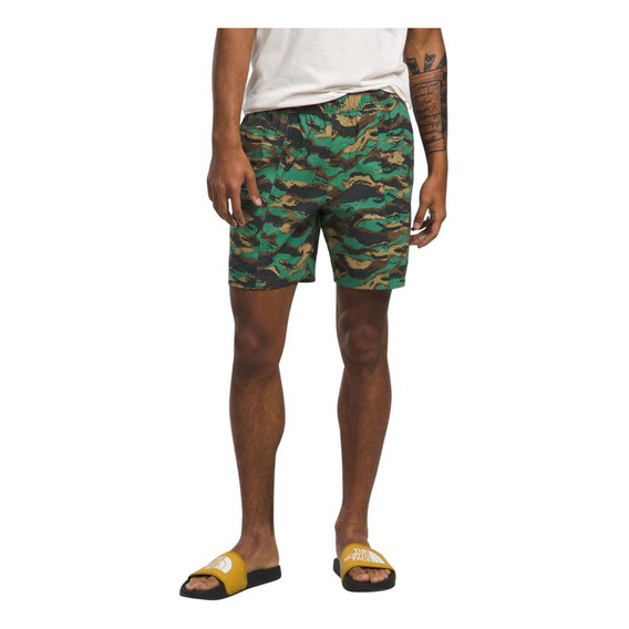 Short Hombre The North Face Class V Pull On Verde