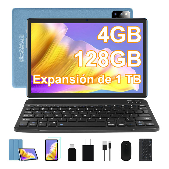 Tablet Android 10'' 64+4gb Memoria Ram Octa-core Pad Y Funda