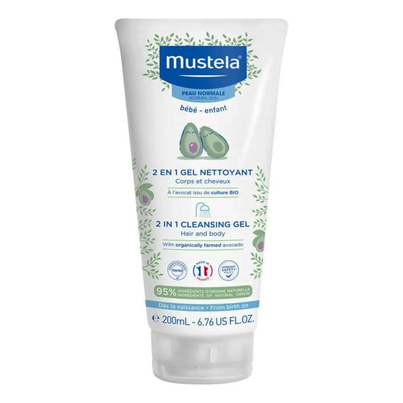 Mustela 2 En 1 Gel Limpiador Piel Normal 200ml