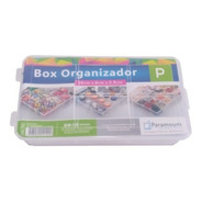 Box Organizador 5 Divisórias P Paramount 16x9x3,5cm 
