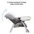 Silla Comedor Graco Slim Snacker, Stratus -envío Gratis