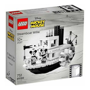 Lego Steamboat Willie Bote Mickey Minnie Mouse Classic 21317