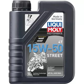 Aceite Liqui Moly Motorbike 4t 15w50 Street Sintético 1l