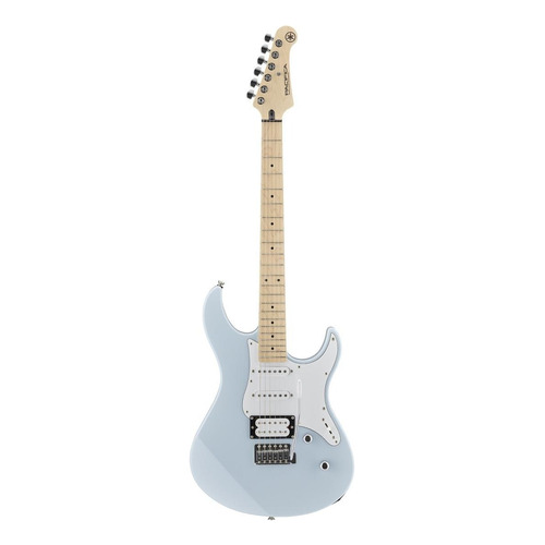 Guitarra eléctrica Yamaha PAC012/100 Series 112V de aliso ice blue brillante con diapasón de arce