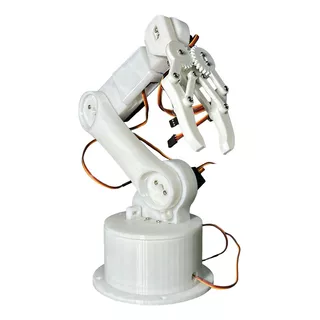 Brazo Robot Blanco 6 Grados App Para Ios + Codigo