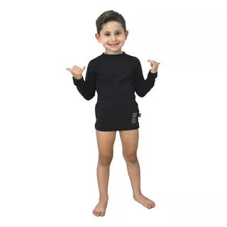 Camiseta Com Filtro Solar Proteção Uv50 Infantil Praia Park