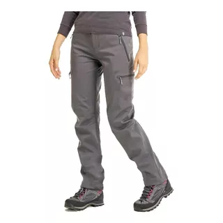 Pantalon Termico Mujer Impermeable Softshell Con Micropolar